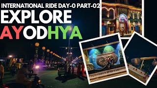 International Ride Part-02 || Uncover Ayodhya's Evening Attractions Vibrant Evening Scene