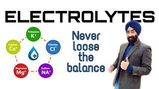 What are ELECTROLYTES - Why they are important  | Dr.Education (Eng)
