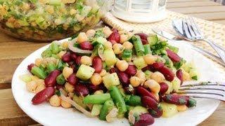 Mediterranean Chickpea Salad - GetFitWithLeyla