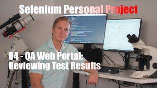 Selenium Personal Project - 04 - QA Web Portal: Reviewing Test Results