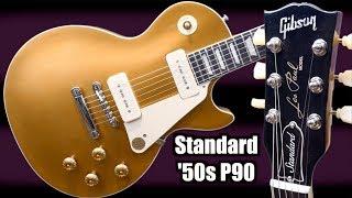 The NEW Standard 50s P90 Gold Top | 2019 Gibson Original Collection Les Paul Review and Demo