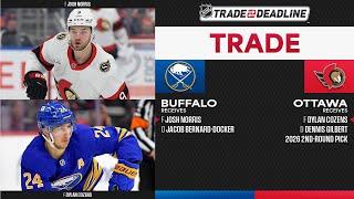 8+ Minutes of Dylan Cozens and Josh Norris highlights #nhltradedeadline