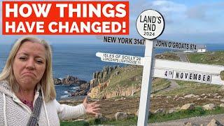 Lands End’s once BIGGEST ATTRACTION has DISAPPEARED! - Walking Sennen Cove to Lands End Cornwall