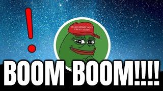 PEPE COIN BOOOM BOOOM MOMENT SOON?! | LISTEN CLOSE HOLDERS | PEPE COIN PRICE PREDICTION