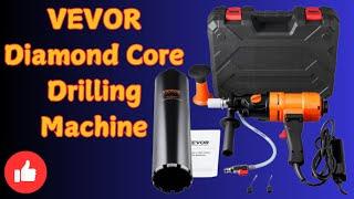  Handheld Wet Concrete Core Drill Rig | Vevor Diamond Core Drilling Machine 