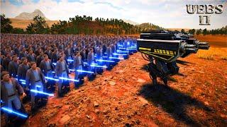 JEDI KNIGHTS & T-45s vs 4,000,000 UNDEAD GHOULS | Ultimate Epic Battle Simulator 2 | UEBS 2