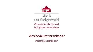 Was bedeutet Krankheit?