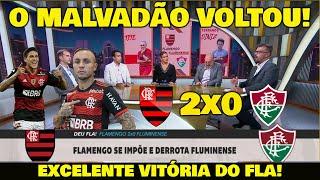 IMPRENSA SE RENDE AO FLAMENGO DE TITE! FLAMENGO 2x0 FLUMINENSE CAMPEONATO CARIOCA.