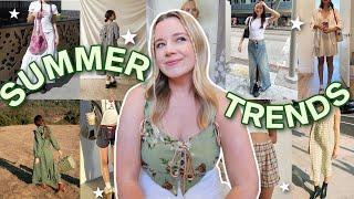 trying on my favorite summer trends ️ (size inclusive & affordable!)