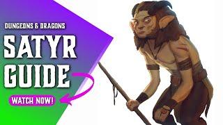 Satyr 5e - Ultimate Race Guide for Dungeons and Dragons