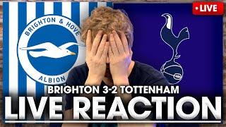 LIVE MATCH REACTION Brighton Vs Tottenham • Premier League @barnabyslater_