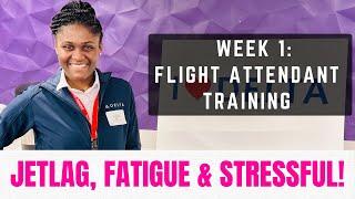 Flight Attendant TRAINING | Week 1 | Flight Attendant Lifestyle