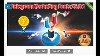 Telegram Marketing Tools-Scraper/Extract/Add/Search/Invite Member