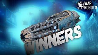 ARAMIS WINNERS | GIVEAWAY WINNERS DRAWING | War robots game [WR]