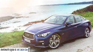 ESSAI INFINITI Q50 HYBRID V6 ! La plus passionnante des Hybrides