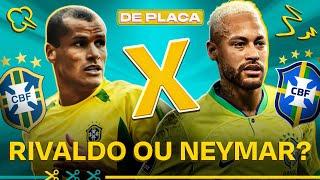 "SE O NEYMAR FOSSE ENTRAR NO LUGAR DE ALGUÉM, SERIA NO LUGAR DO RONALDINHO"