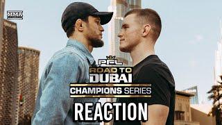 PFL Road to Dubai Post-Fight Show | Usman Nurmagomedov vs. Paul Hughes Fight of the Year Reaction