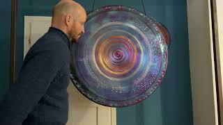 GongZeit - Grotta Sonora Deep Gong 95cm "blue-golden magic"