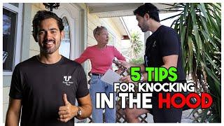 5 Tips on How To Sell In The HOOD Getting 3 Appointments - Going From NO TO A YES