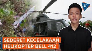 4 Kecelakaan Helikopter Bell 412 yang Pernah Terjadi di Indonesia