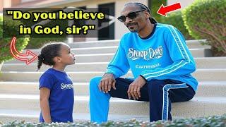 A Little Girl Asks Snoop Dogg About God – His Response Brings Her To Tears!