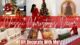 Cozy Christmas Bedroom Decor Ideas! DIY Classic Christmas Decor Ideas! Christmas 2024 Decor DIY