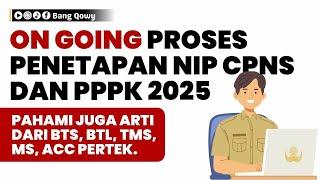 Pahami istilah BTL/BTS, TMS, dan lainnya di Proses Penetapan NIP CASN 2025