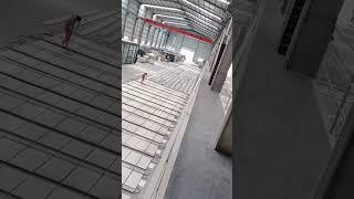 MARBLE TILES DRY-LAYING at our factory