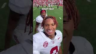 Ryan Williams HYPED After Bama's Win Over Wisconsin  #collegefootball #alabama #football