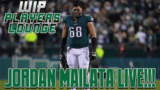 Jordan Mailata Reacts To Saquon Barkley's Historic Night On The WIP Players Lounge