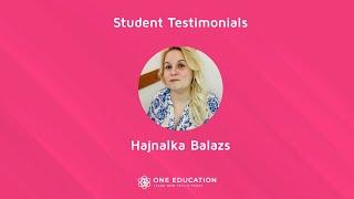 What Our Students Say About One Education