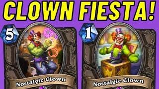 Hearthstone Has Become a Clown Fiesta!!! Nostalgic Clown OTK!