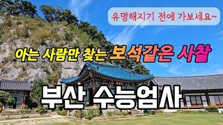 유명해지기 전에  먼저 가보세요l아는사람만 찾는 숨겨진 사찰여행 부산 수능엄사 부산여행 노적봉 명지국제신도시 에코델타시티 강서구 녹산 율하 주말 아이들과 가볼만한곳 반야심경 천수경