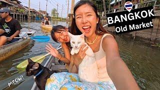 Hidden Floating Market and Unforgettable Cat Boat Tour in Bangkok- Hua Takhe Market
