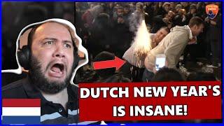 Dutch Fireworks Reaction | Netherlands New Year's Eve Dangerous Tradition | Teacher Paul Reacts 