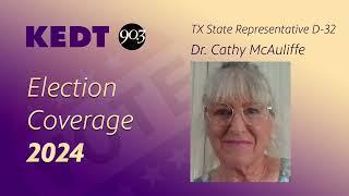 KEDT with Dr. Cathy McAuliffe