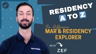 Difference Between Match A Resident and Residency Explorer