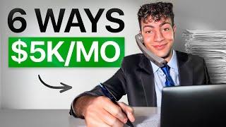 6 Ways to Make Money Online EVEN With a Full-Time Job