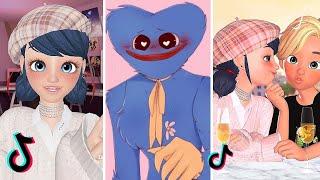 Miraculous Ladybug TikTok Vs Huggy Wuggy + Zepeto TikTok Compilation #6