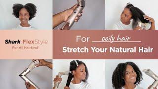 Hair Styler | Stretch your Natural Coily Hair (Shark FlexStyle™)