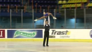 3 V. DAVANKOVA / A. DEPUTAT (RUS) - ISU JGP Croatia Cup 2012 Junior Pairs Short Program
