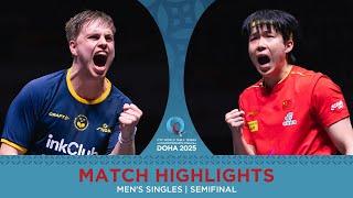 Truls Moregard vs Wang Chuqin | Match Highlights | #ITTFWorlds2025