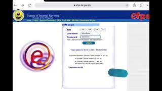 How to File Tax Return Using eFPS