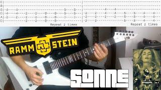 Rammstein - Sonne |Guitar cover| |Tab|