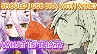 Henya gets roasted by her friend over bra sizes