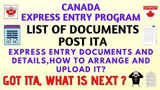 List of Documents Post ITA | Express Entry| How to arrange it? | Watch It Before You Accept ITA