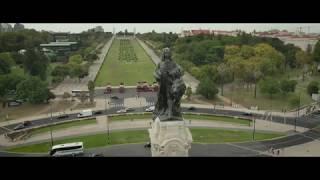 FlyingBy - Marques de Pombal Square Pt1, Lisbon - DJI Mavic 2 Pro