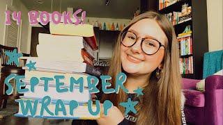 SEPTEMBER WRAP UP 2021 | all about the 14 books i read this month!