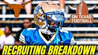 Recruiting Breakdown LIVE! | Remaining Targets | Texas Football | Javion Hilson | Michael Terry