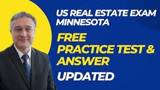 Minnesota Real Estate Exam Free Practice Questions And Answer